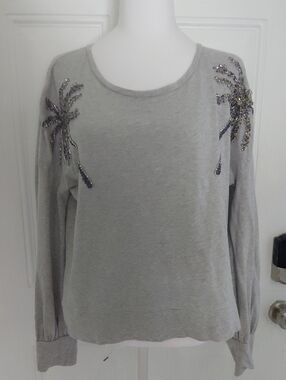 Lilly Pulitzer Palm Tree Embelished Top